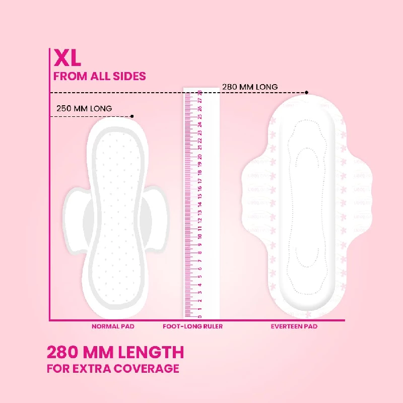 Everteen XL Soft Neem-Safflower Sanitary Pads, 20 Pads-5.webp